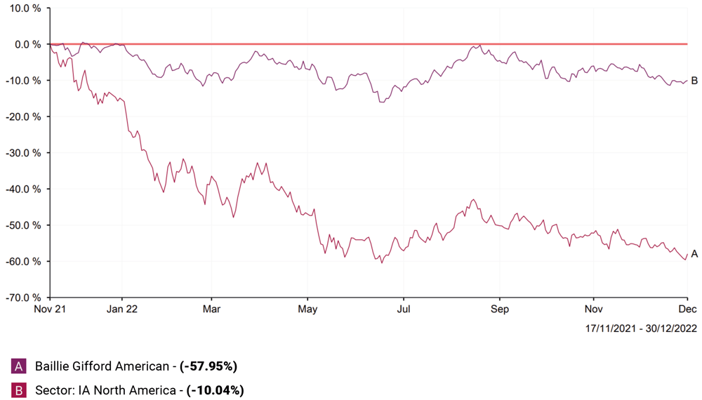 Baillie Gifford American Downturn